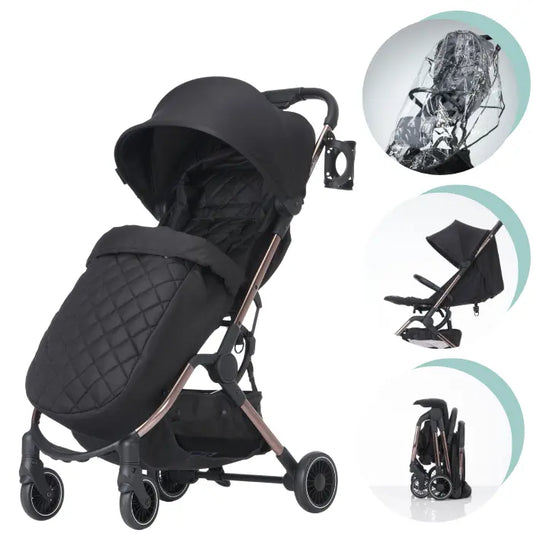 black Aster Compact stroller